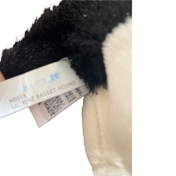 COPY -💕2 FOR $17 💕 1 GANZ Lil' Kinz Basset Hound HS013 Small Plush Dog NO Code - Picture 6 of 8